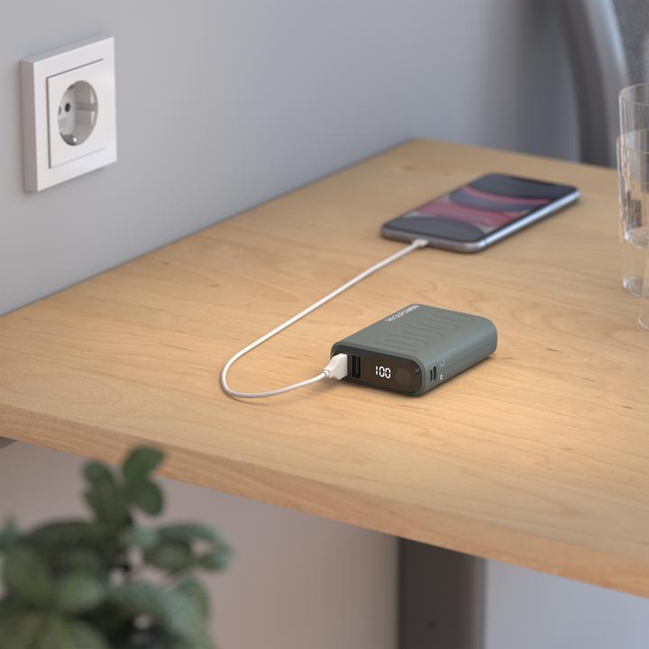 Actual product image RealPower Powerbank PB-10000 PD+ Midnight (10000 mAh, 36 Wh)