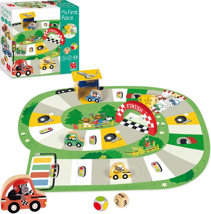Actual product image Goula First race (Catalan, Dutch, English, French, German, Italian, Portuguese, Spanish, 2 - 4 Players)