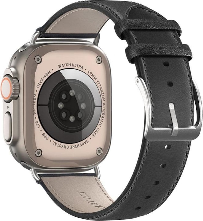 Dux Ducis YS Series Echtleder Armband (38 mm, 40 mm, 41 mm, Echtleder, Apple Watch Series 2, Apple Watch Series 3, Apple Watch Series 1, Apple Watch Series 4, Apple Watch Series 5, Apple Watch Series 6, Apple Watch Series 7, Apple Watch Series 8, Apple Watch Series 9, Apple Watch SE)