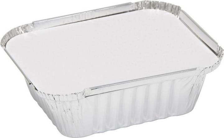 Actual product image Foil trays with lids (pack of 4) (4 x)