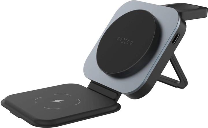 Actual product image Fixed MagFlex Alu 3-in-1 Foldable Wireless Charger (15 W)