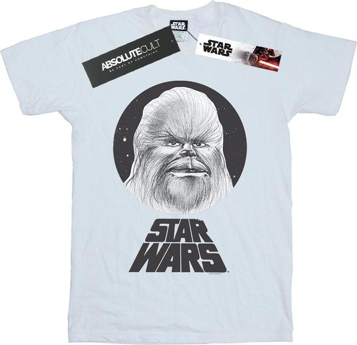 Immagine prodotto Star Wars Chewbacca Sketch Maglietta Uomo (5XL)