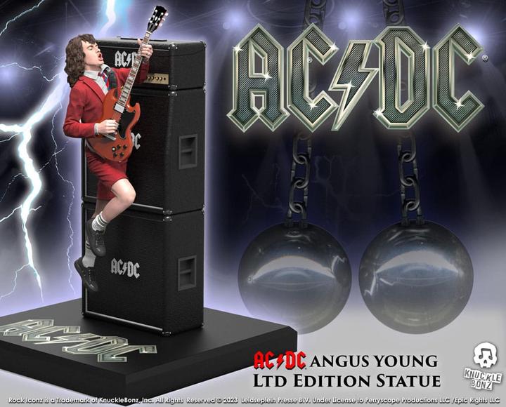Produktbild Knucklebonz AC/DC Rock Iconz Statue Angus Young III 25 cm