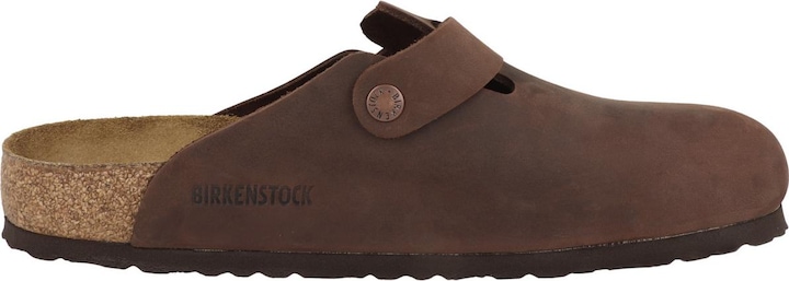 Actual product image Birkenstock Boston SFB oiled natural leather soft footbed normal - 64069 (45)