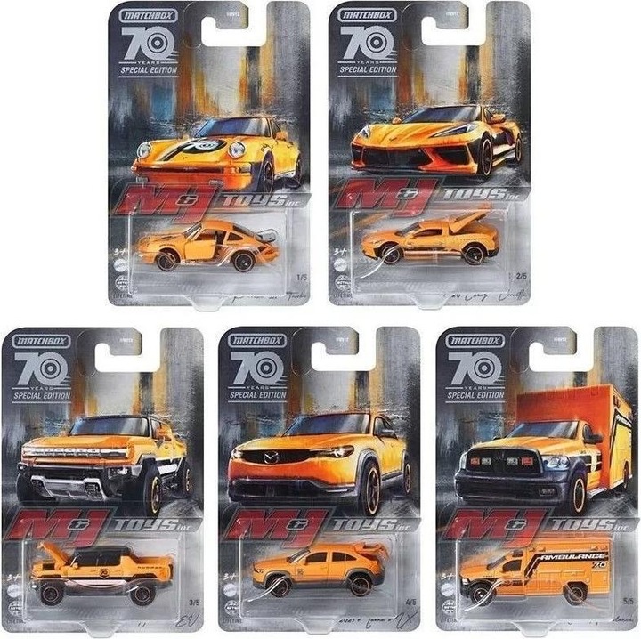 Actual product image Mattel 70th Anniversary Assortment
