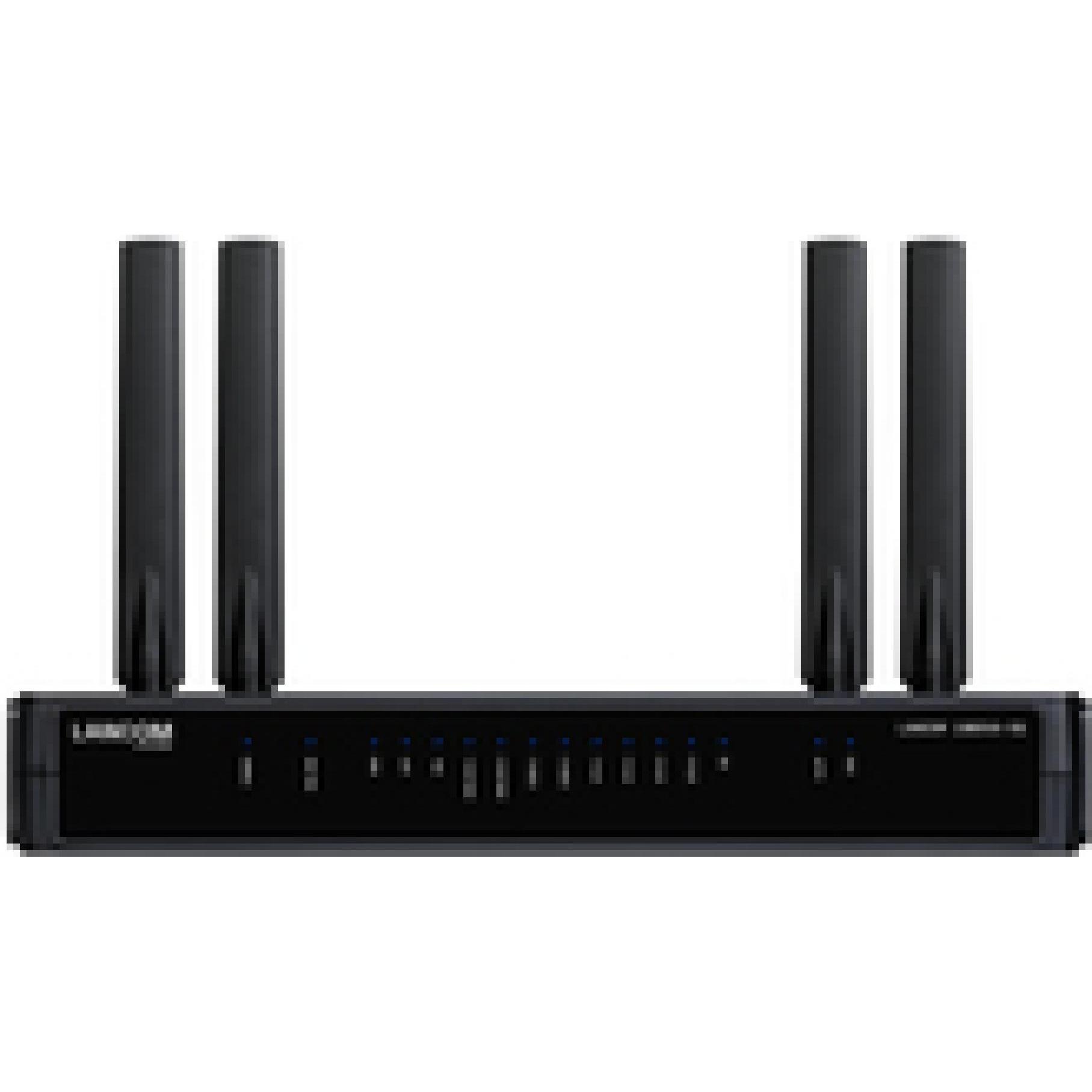 Lancom Systems SD-WAN VoIP Gateway mit VDSL2/ADSL2+-Mod, Router, Schwarz