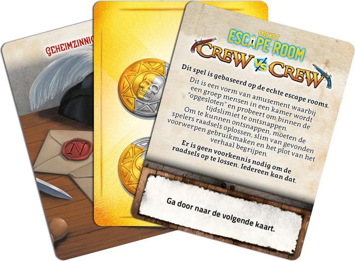 Produktbild 999Games Pocket Escape Room: Brainteaser Crew gegen Crew