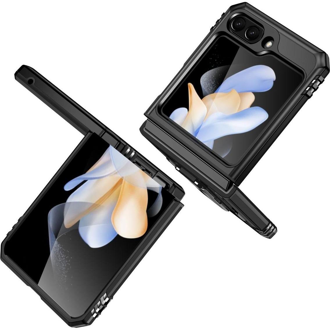 Thumbnail - König Design Hülle Handy Schutz für Samsung Galaxy Z Flip5 5G Case Cover Tasche Bumper Etuis (Samsung Galaxy Z Flip5), S...