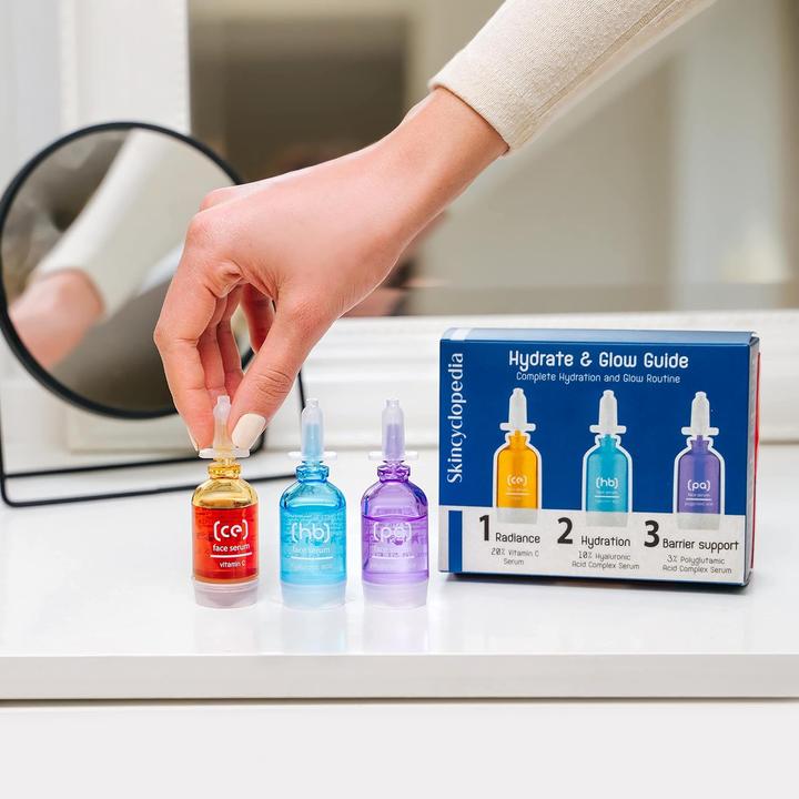 Image du produit Skincyclopedia Kit guide Hydrate & Glow (Kit de soins du visage)