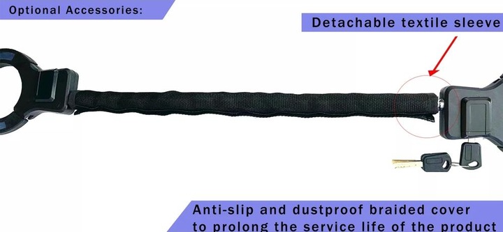 Actual product image Mobygo Schloss Handcuff II (27 cm)