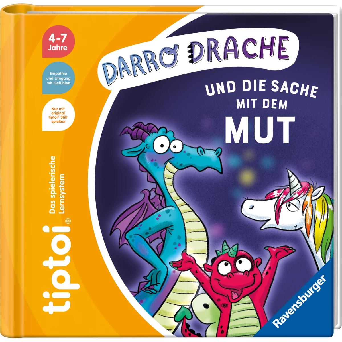 Darro Drache und die Sache mit dem Mut, Kinderbücher von Cee Neudert, Katja Rau