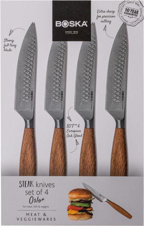 Produktbild Boska 4er Set Oslo+ Steakmesser (4 Stk., Messer)