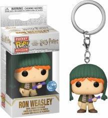 Actual product image Funko HARRY POTTER HOLIDAY - Pocket Pop Keychains - 20ème Ann - Ron
