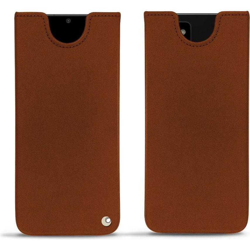 Noreve Lederschutzhülle (Samsung Galaxy Note 20 Ultra), Smartphone Hülle, Braun