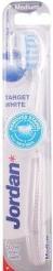 Actual product image Jordan Target White Toothbrush Medium 1 Pc. (Medium, 1x)