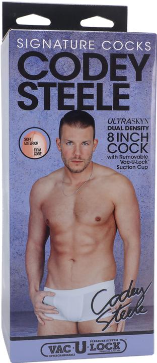 Produktbild Doc Johnson Codey Steele - Realistic ULTRASKYN Dildo - 8" / 20 cm