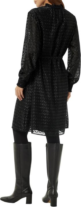 Image du produit Comma Kleid Blusenkleid mit Transparenz-Effekt und Glitzergarn (44)