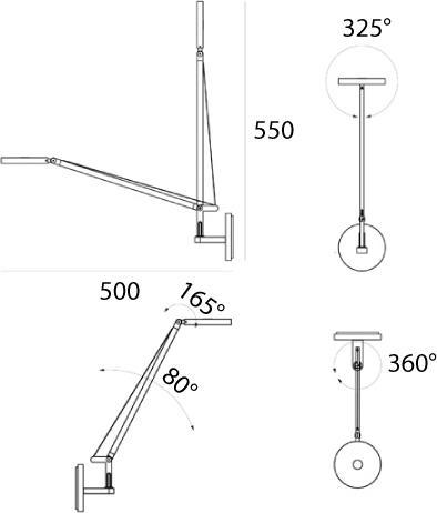 Immagine prodotto Artemide Demetra Micro Wall (241 lm)