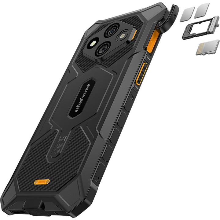 Productafbeelding Ulefone MOBILE PHONE RUGKING 3 PRO/8/128GB ORANGE (128 GB, Black, Oranje, 6.56", 4G)