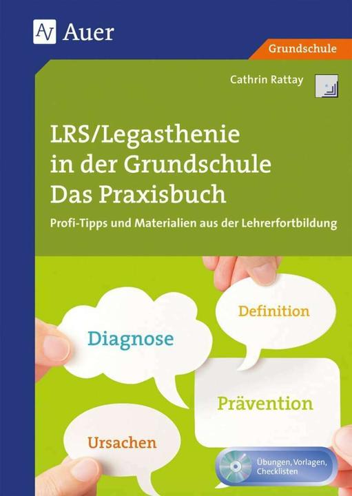 Produktbild LRS - Legasthenie in der Grundschule (Deutsch, Cathrin Rattay, 2017)