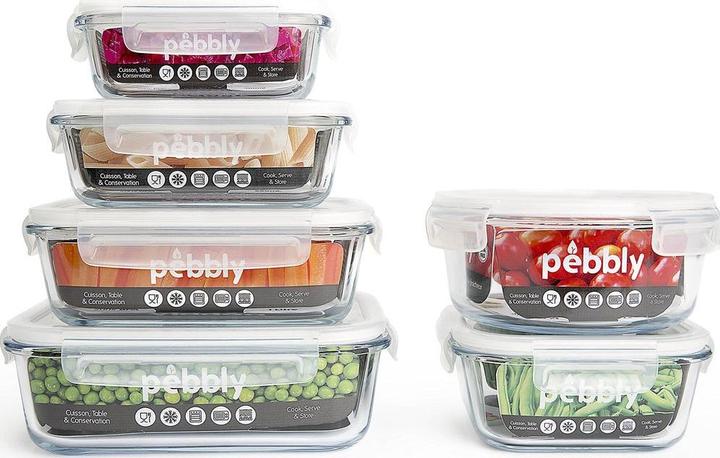 Actual product image Pebbly Storage box (1 l)