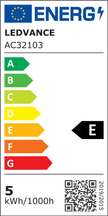 Energie-Label Osram Led Pin (G9, 4.80 W, 600 lm, 1 x, E)