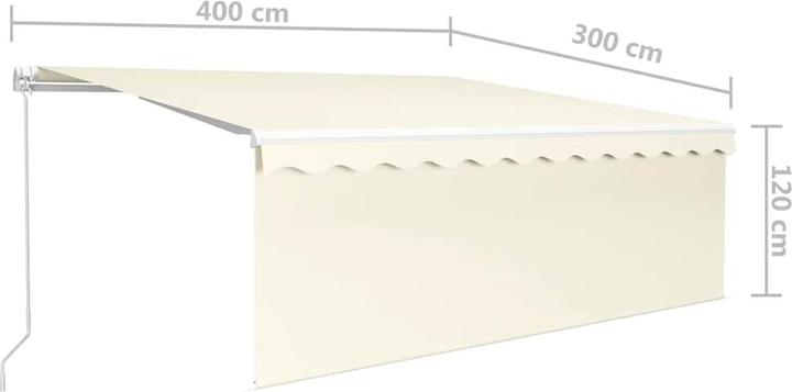 Produktbild vidaXL Markise (4 m)