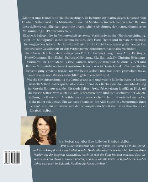 Image du produit Elisabeth Selbert und die Gleichstellung der Frauen (Allemand, Barbara Stolterfoht, Hans Eichel, 2015)