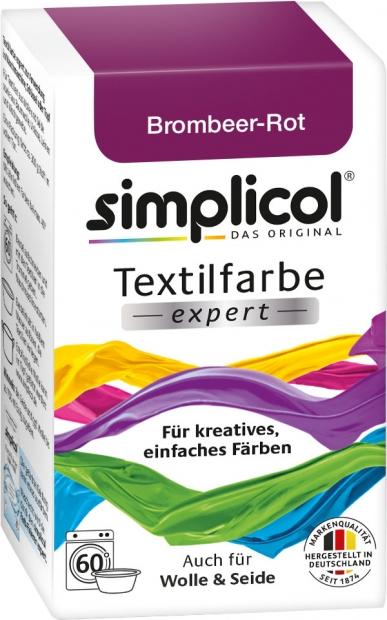 Produktbild Simplicol Textilfarbe expert (Brombeerrot, 150 ml)