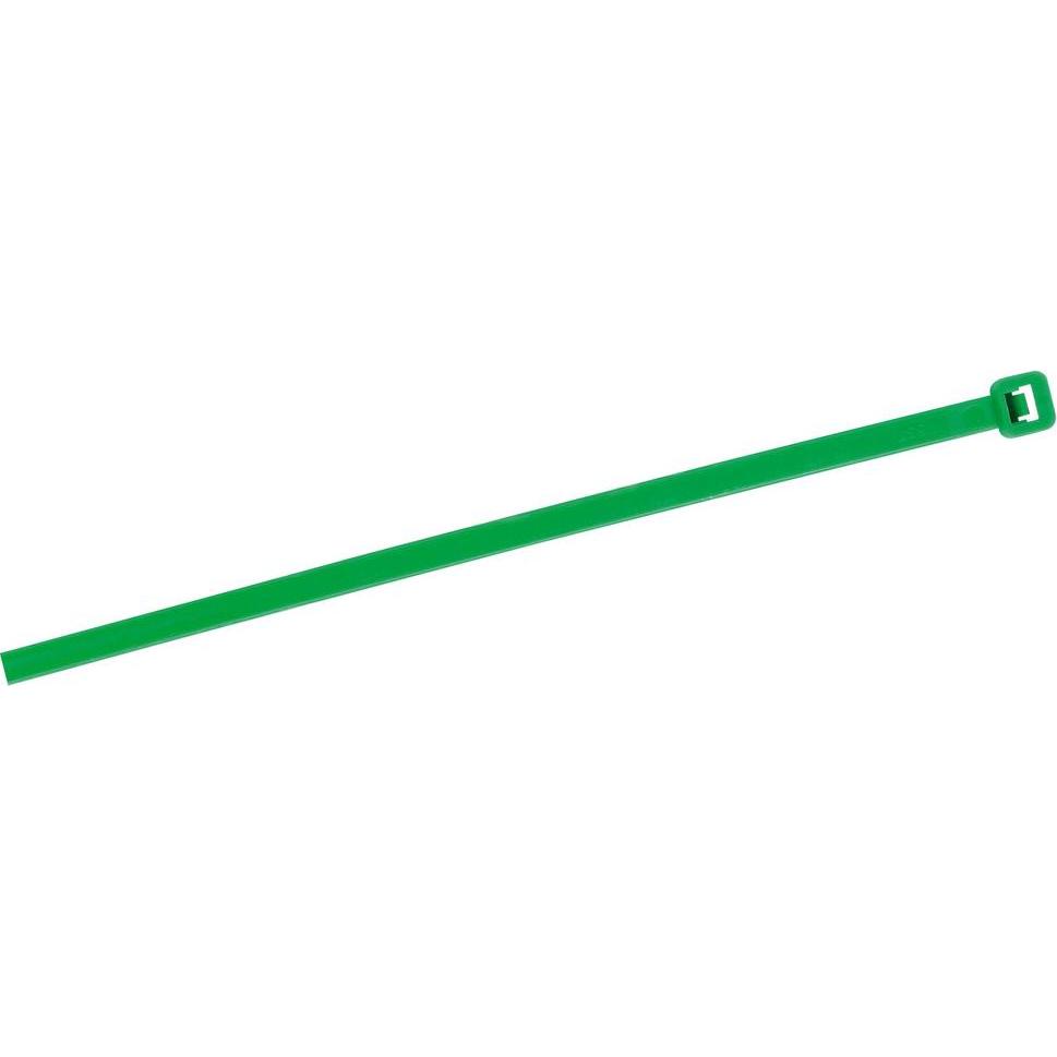 Wetec, Kabelbinder, Kabelbinder, 100 x 2,5 mm, grün (Kunststoffkabelbinder, 100 mm, 1 Stk.)
