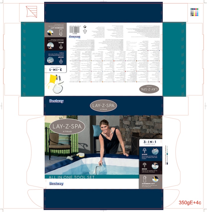Actual product image Bestway Lay-Z-Spa All-in-One Cleaning Kit