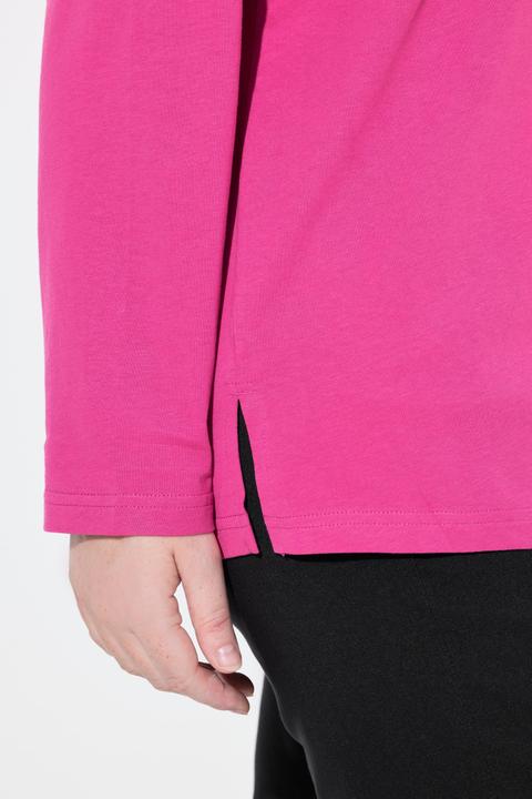 Produktbild Ulla Popken Shirt, Relaxed, Rundhalsausschnitt, Langarm (42, 44)