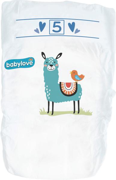 Produktbild dm babylove Premium-Windeln (Gr. 5, Tragepack, 72 Stück)