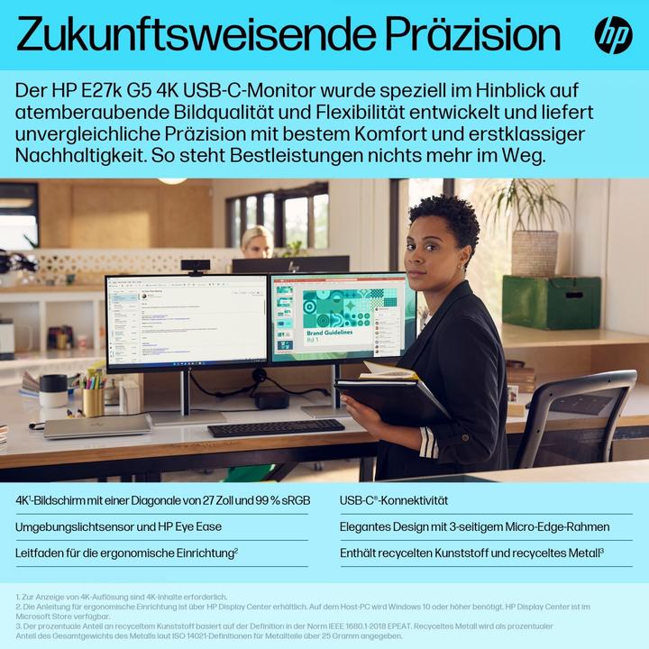 Productafbeelding HP E27k G5 (3840 x 2160 Pixels, 27")