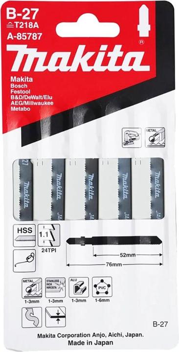 Image du produit Makita Lame de scie sauteuse B-27 A-85787 5