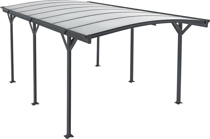 Juskys Carport with arched roof