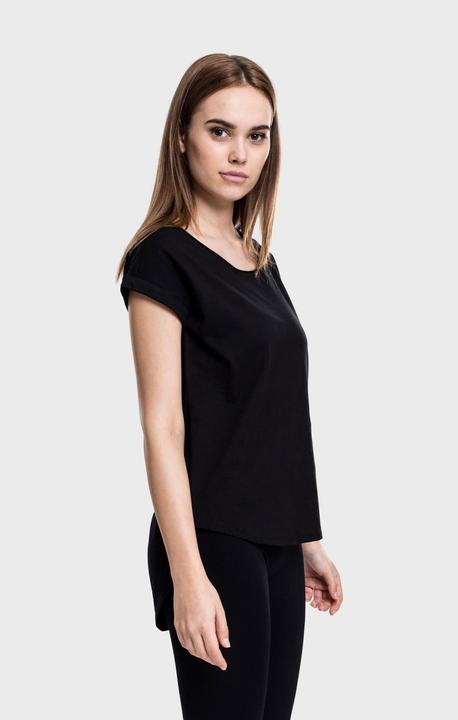 Immagine prodotto Urban Classics Tee lungo posteriore sagomato Slub da donna (M)