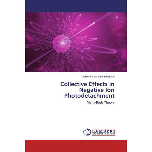 Collective Effects in Negative Ion Photodetachment, Fachbücher von Galina Schrange-Kashenock