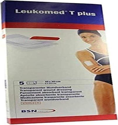 Produktbild BSN T plus transparenter Wundverband 10x30cm mit Wundauflage (5 x)