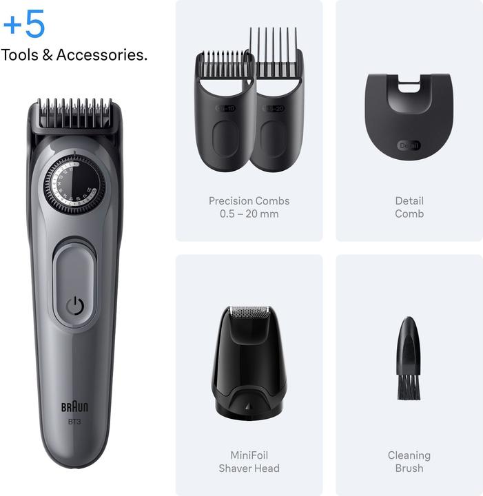 Produktbild Braun Beardtrimmer Series 3 (BT3560)