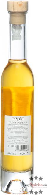 Produktbild Pisoni Riccardo Schweizer Grappa Barricata 0,2l