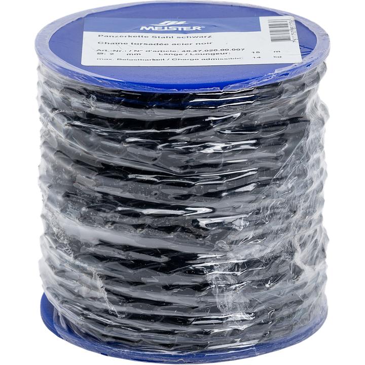 Meister Panzerkette Stahl ø 2 mm 15 m (15 m)