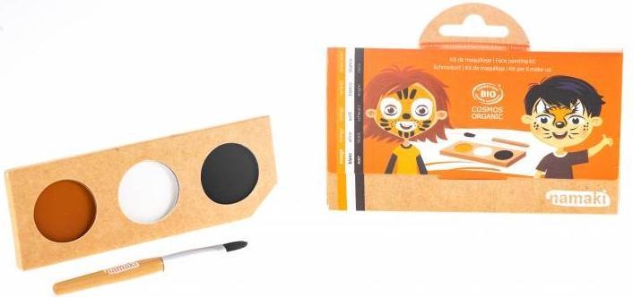 Immagine prodotto Namaki Bio Schminkset 3 Farben Tiger & Fuchs