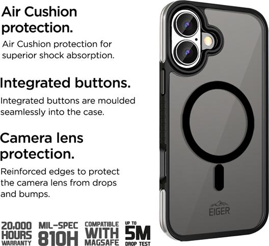 Produktbild Eiger Mountain Air Case (Apple iPhone 16)