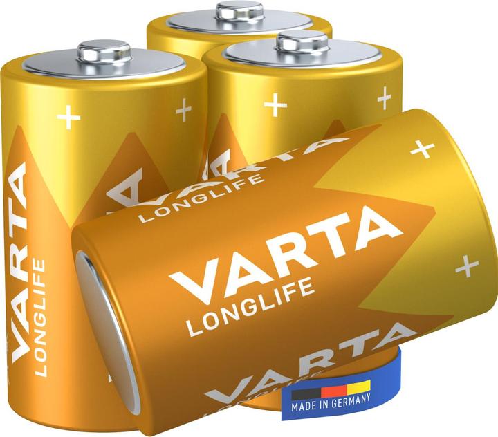 Produktbild Varta Longlife (4 Stk., D, 16000 mAh)