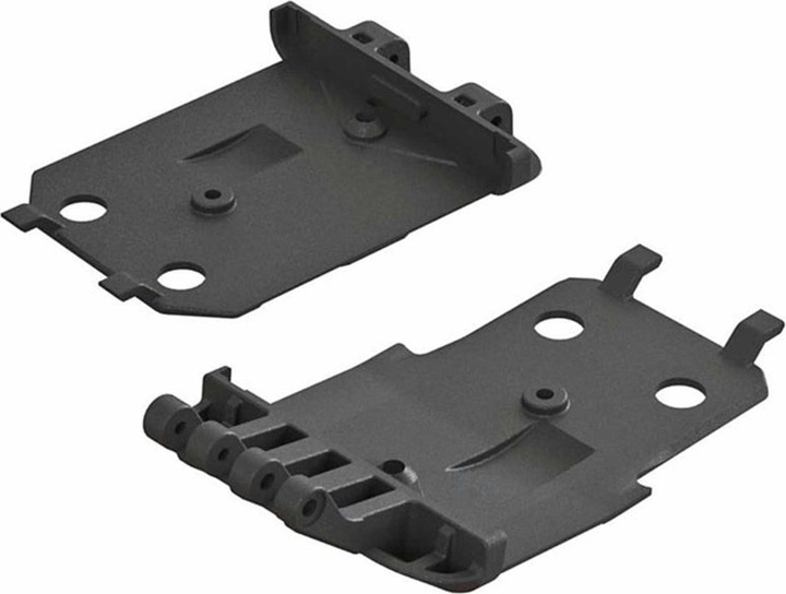 Actual product image Arrma AR320419 F/R Lower Skidplate (2) 4x4 Senton Mega