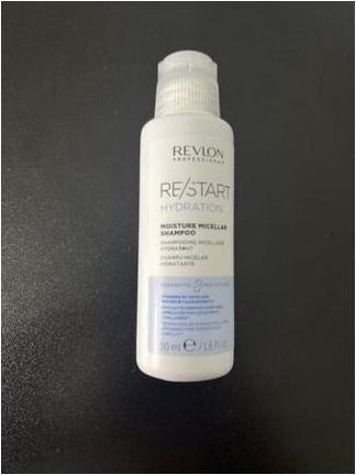 Produktbild Revlon Restart Hydration Moisture Micellar Shampoo 50ml - feuchtigkeitsspendend (50 ml)