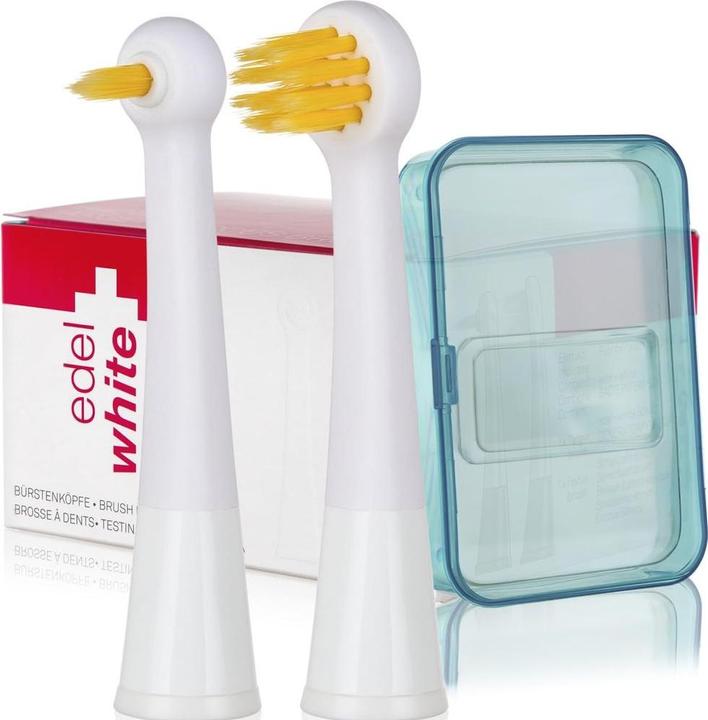 Image du produit Edel + White Bacterio Target&Focus Sonic Ersatzbürstenköpfe (2x)
