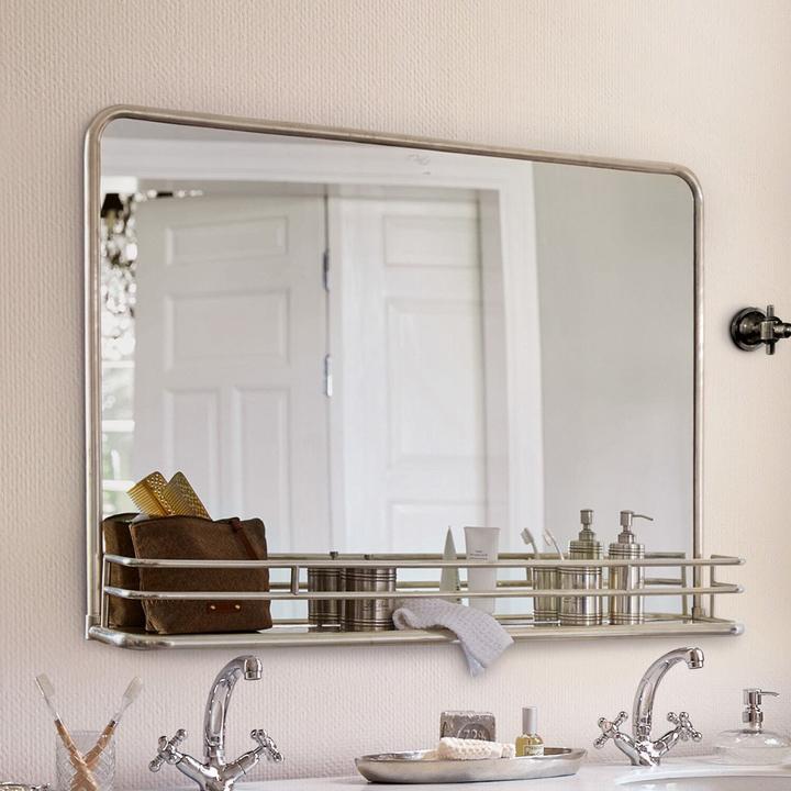 Productafbeelding Loberon Spiegel Opoli zilver (120 x 85 cm)