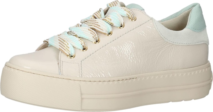 Beige/blu